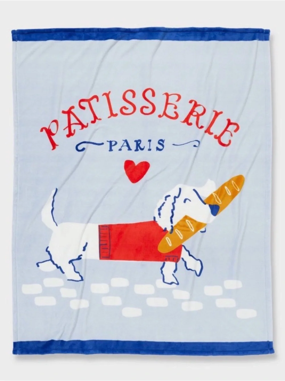 Pillowfort Patisserie Bread Thief Pet Shoppe Kids’ Throw Blanket 60”L x 50” W